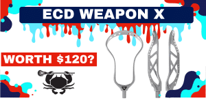 Read more about the article ECD Weapon X Lacrosse Head Review