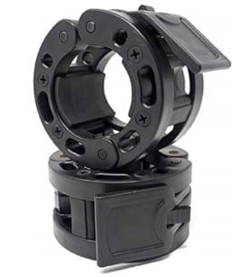 Best For Heavy Lifting Clout Fitness Olympic Barbell Clamps Collars