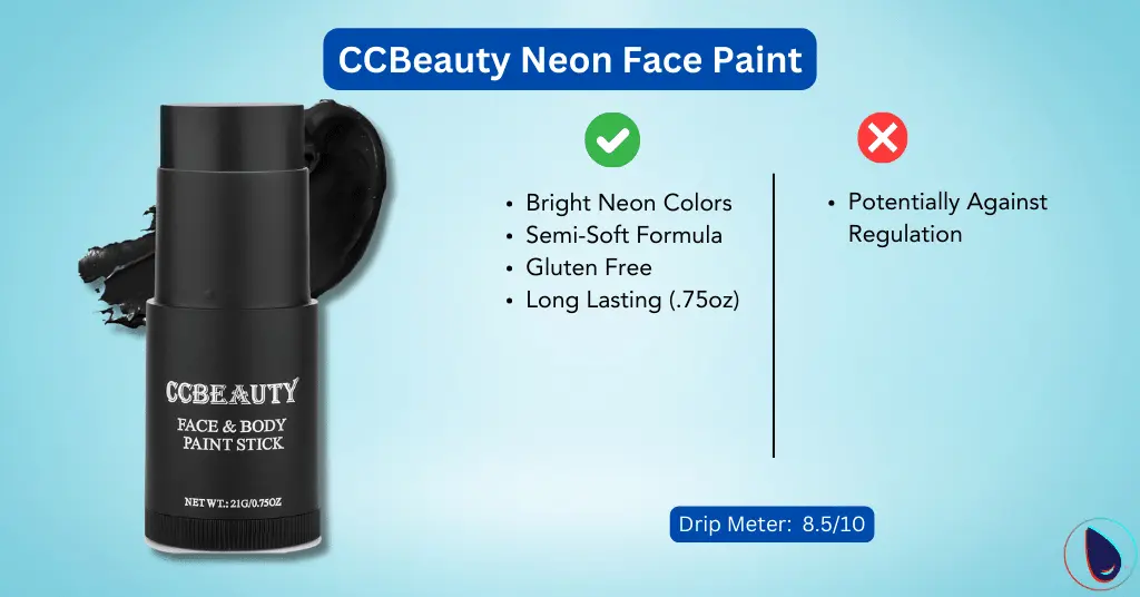 CCBeauty Neon Face Paint