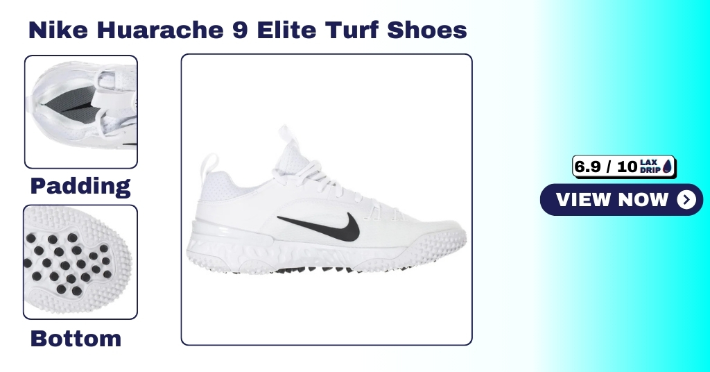 Nike Huarache 9 Elite Lacrosse Turf Shoes