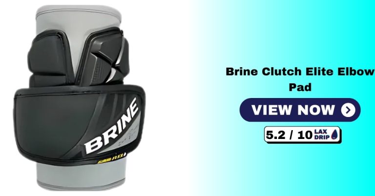 Brine Clutch Lacrosse Elbow Pads - Lightweight Protective Gear For Defense Players