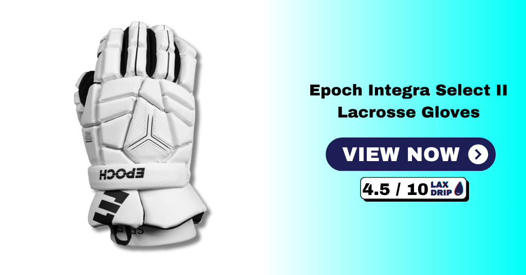 Epoch Integra Select II Lacrosse Gloves