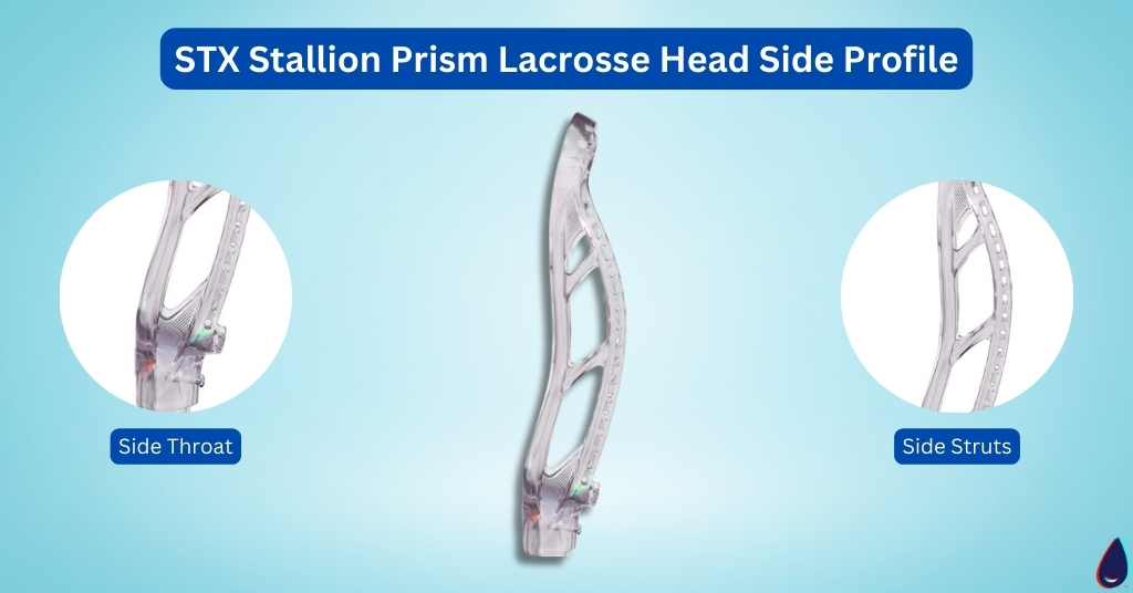 STX Stallion Prism Lacrosse Head Side Profile