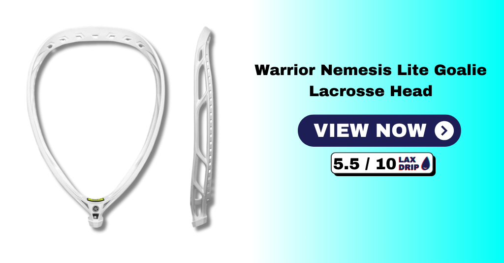 Warrior Nemesis Lite Goalie Lacrosse Head