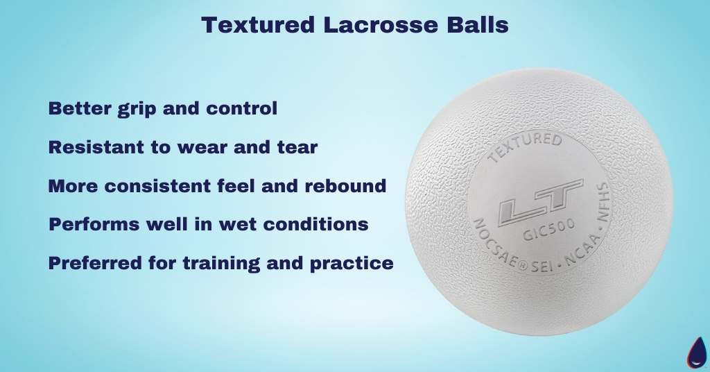 Textured Lacrosse Balls