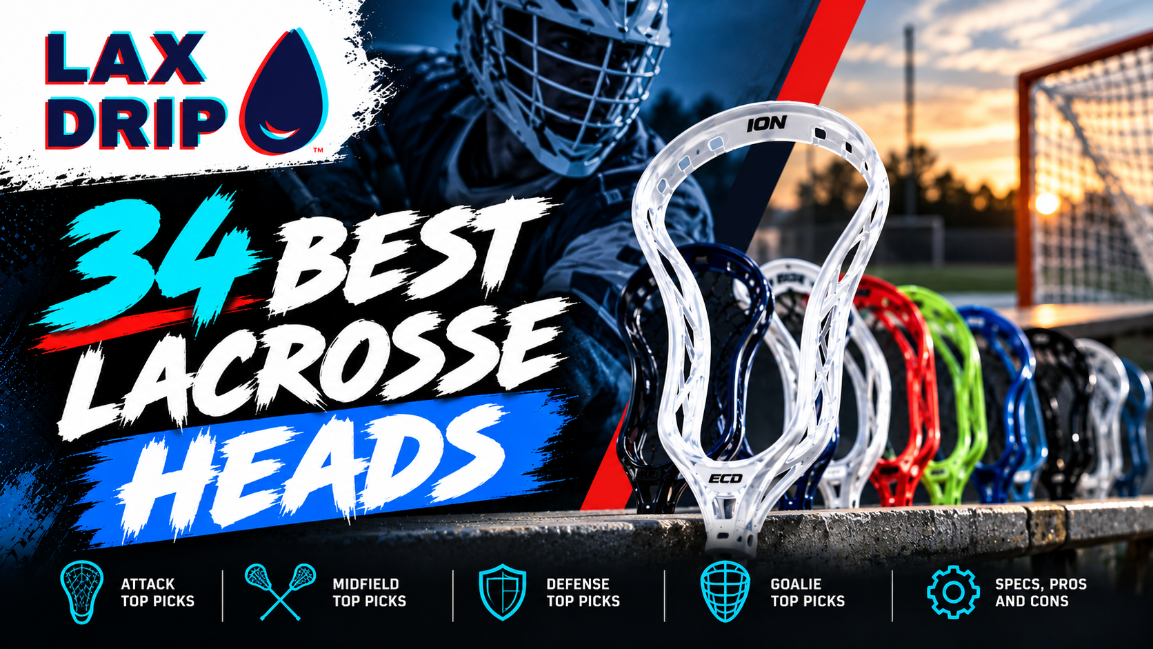 LaxDrip: 34 best lacrosse heads