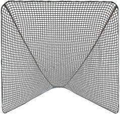 Aoneky Replacement Lacrosse Goal Net